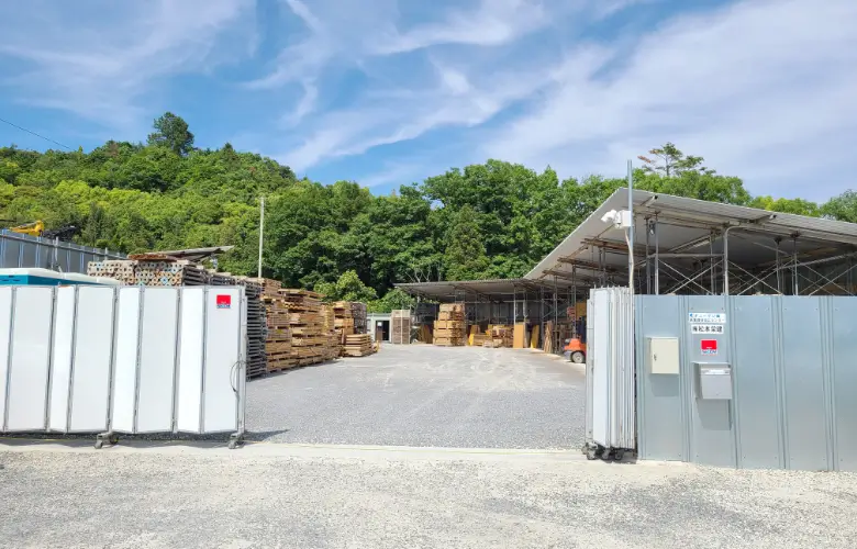 倉重資材加工センター 社屋